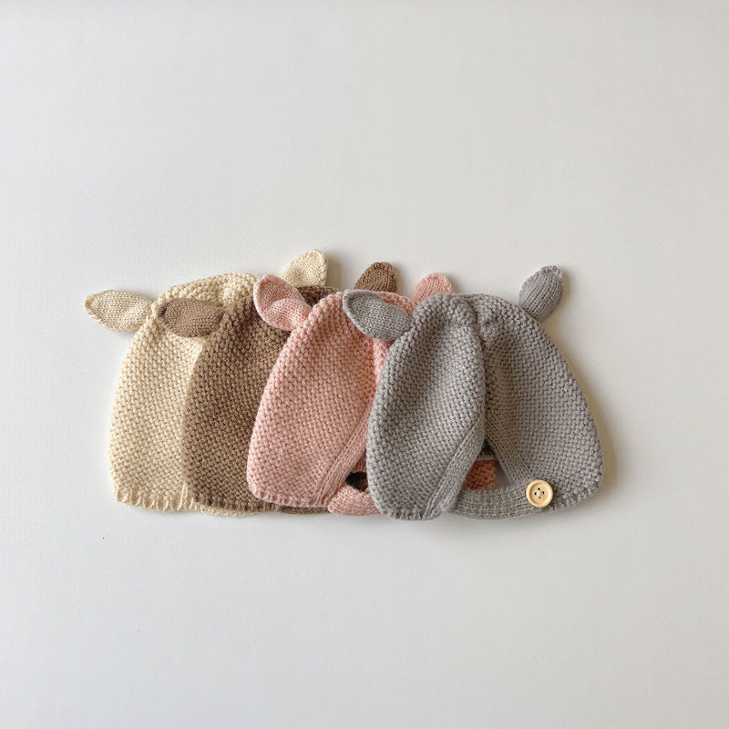 Rabbit Knitted Children's Ear Protection Hat