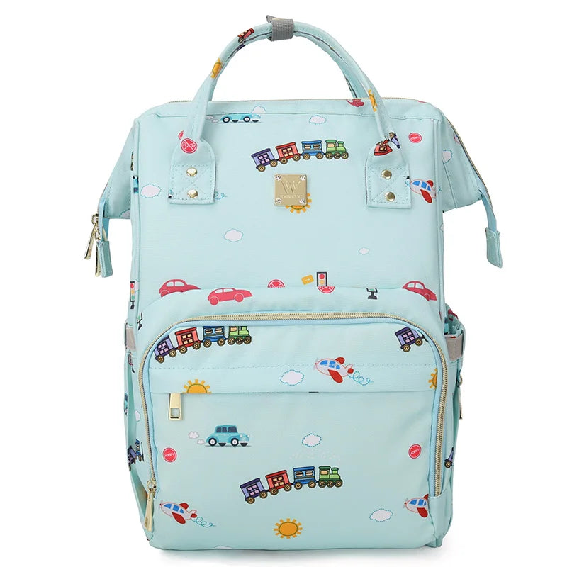 Multi-Function Travel Backpack for Parents