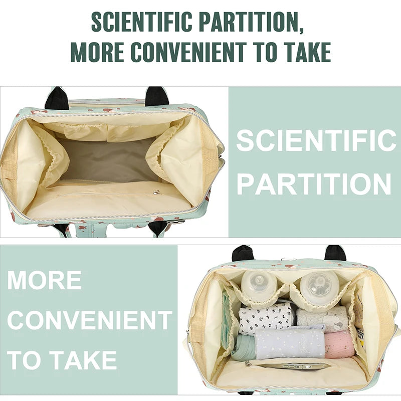 Multi-Function Travel Backpack for Parents