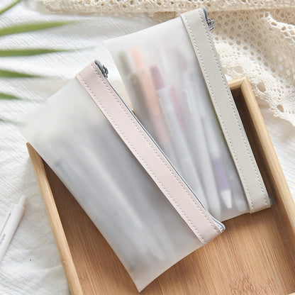 Junior High School Students High-Value Pencil Case Large-Capacity High School Birthday Stationery Bag