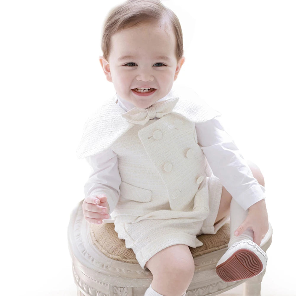 White Boys 4-Piece Formal Suit Set